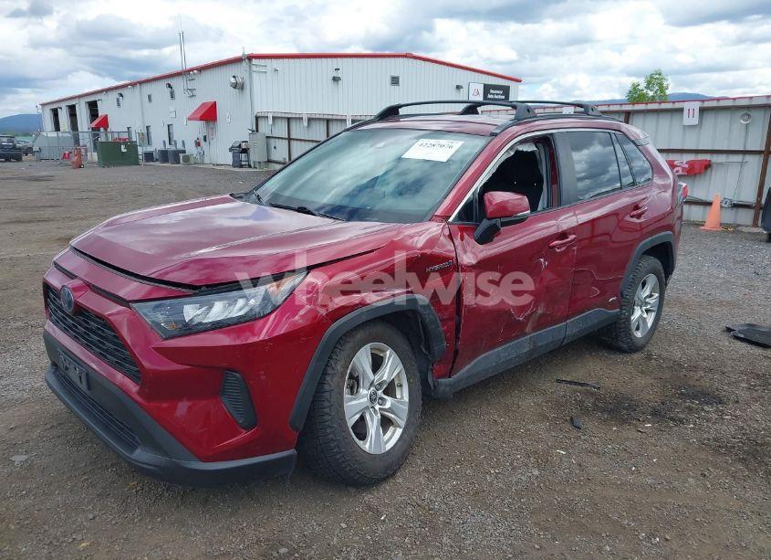 Photo 2 of 2021 Toyota Rav4 HYBRID LE (VIN 2T3MWRFV6MW128221)