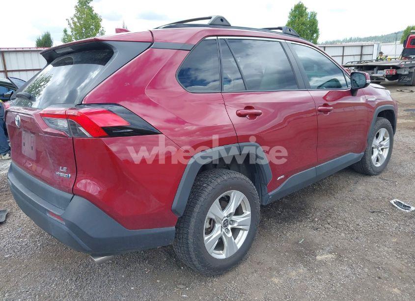 Photo 4 of 2021 Toyota Rav4 HYBRID LE (VIN 2T3MWRFV6MW128221)