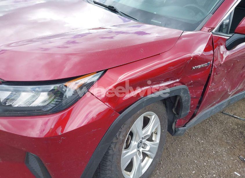 Photo 6 of 2021 Toyota Rav4 HYBRID LE (VIN 2T3MWRFV6MW128221)