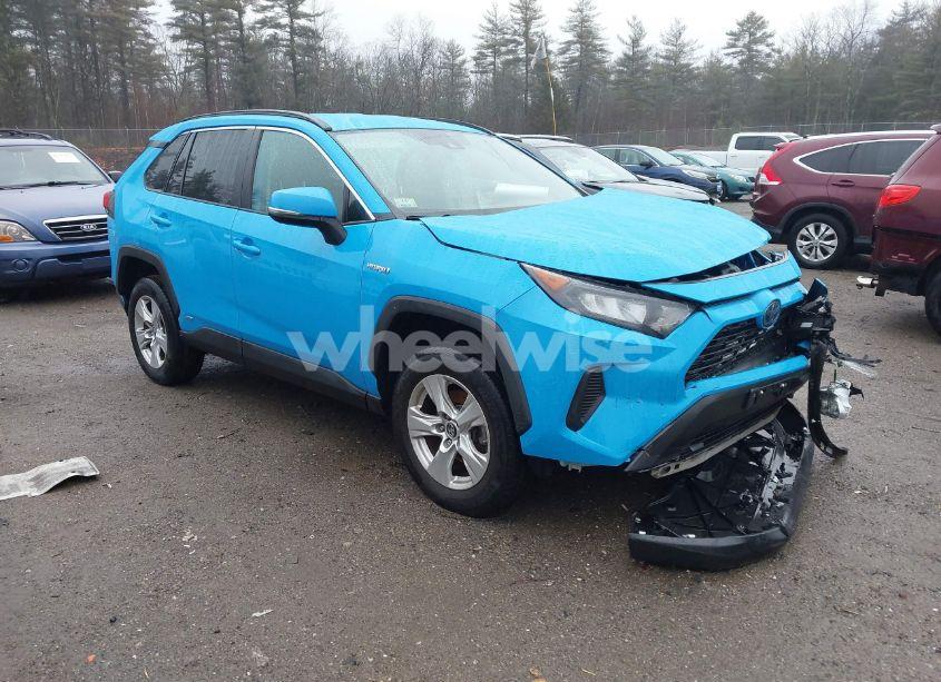 2020 Toyota Rav4 HYBRID LE (VIN 2T3MWRFV9LW098971) main photo