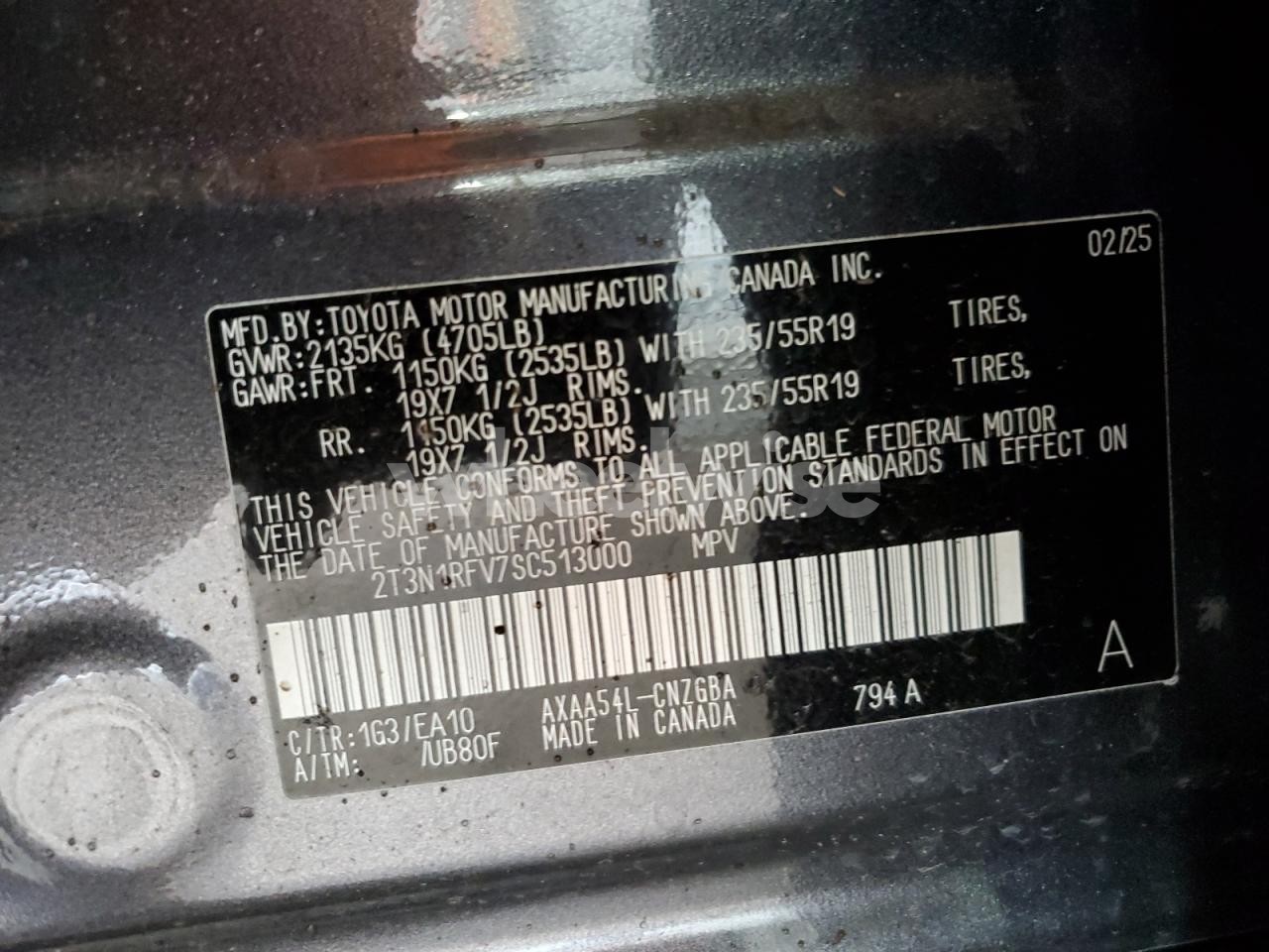 Photo 14 of 2025 TOYOTA RAV4 LIMITED (VIN 2T3N1RFV7SC513000)