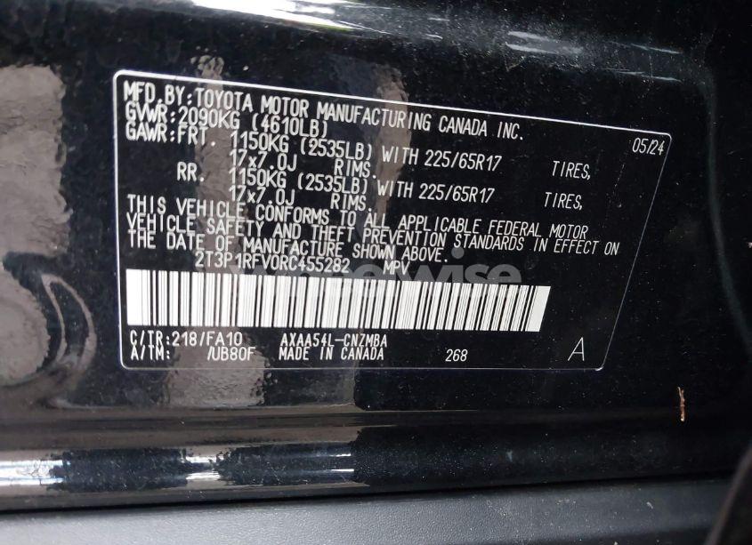 Photo 9 of 2024 Toyota Rav4 XLE (VIN 2T3P1RFV0RC455282)