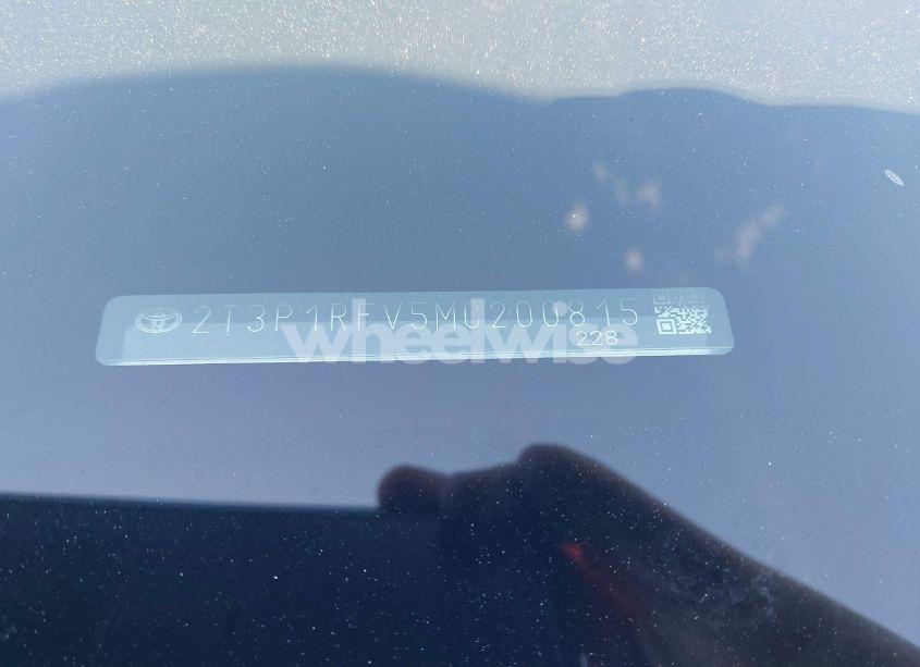 Photo 9 of 2021 Toyota Rav4 XLE (VIN 2T3P1RFV5MC200815)