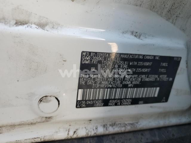 Photo 6 of 2021 TOYOTA RAV4 XLE (VIN 2T3P1RFV5MW162159)