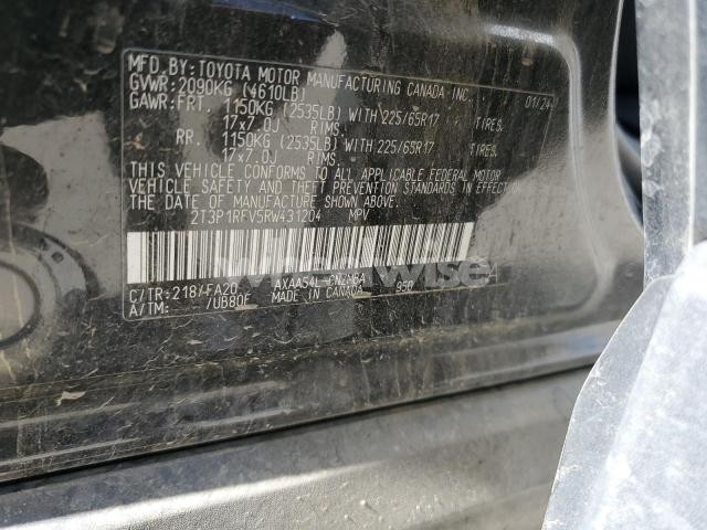 Photo 5 of 2024 TOYOTA RAV4 XLE (VIN 2T3P1RFV5RW431204)