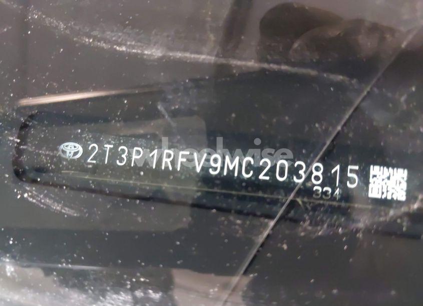 Photo 9 of 2021 Toyota Rav4 XLE (VIN 2T3P1RFV9MC203815)