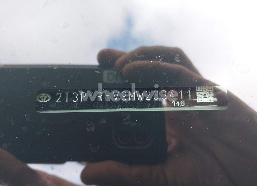 Photo 9 of 2021 Toyota Rav4 XLE (VIN 2T3P1RFV9MW203411)