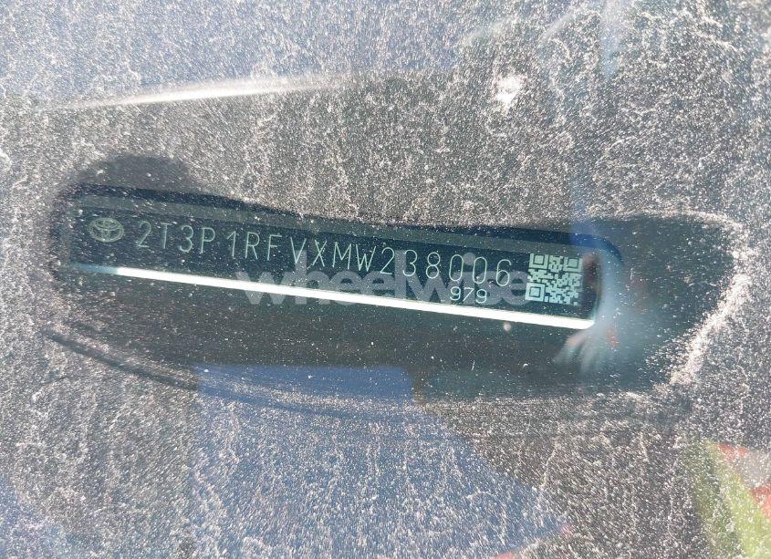 Photo 9 of 2021 Toyota Rav4 XLE (VIN 2T3P1RFVXMW238006)