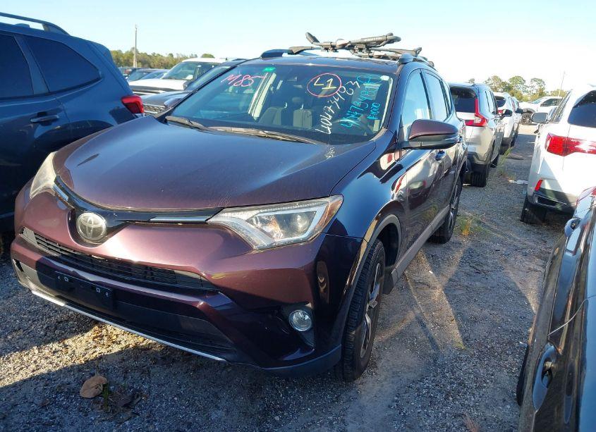 Photo 2 of 2017 Toyota Rav4 XLE (VIN 2T3RFREV0HW544553)