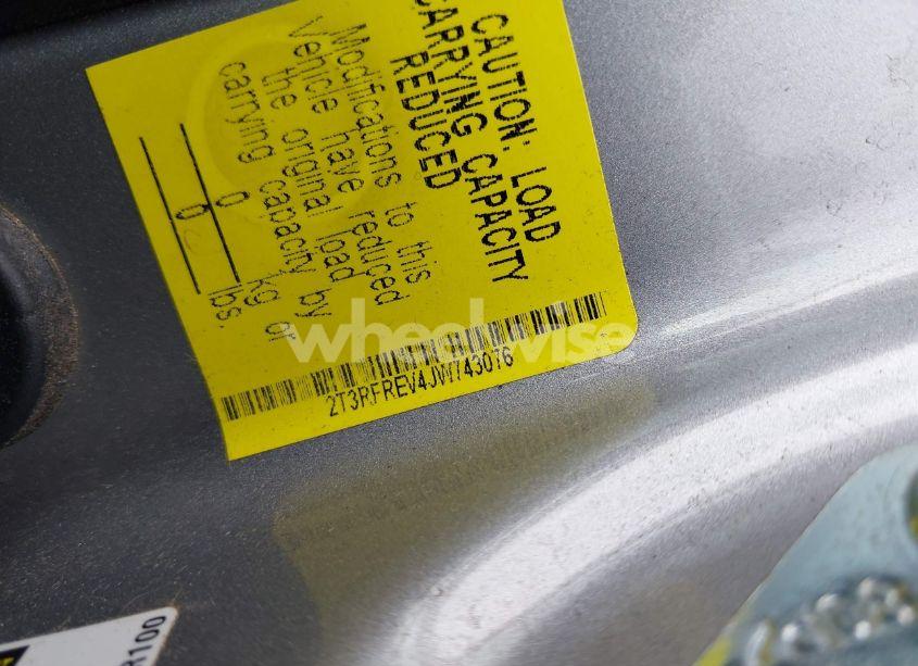 Photo 9 of 2018 Toyota Rav4 ADVENTURE (VIN 2T3RFREV4JW743076)