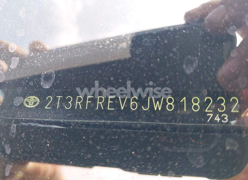 Photo 12 of 2018 Toyota Rav4 ADVENTURE (VIN 2T3RFREV6JW818232)