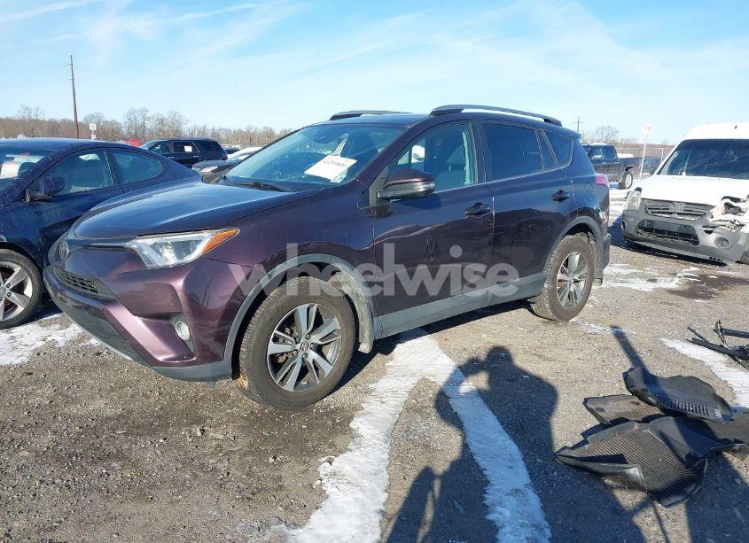 Photo 2 of 2018 Toyota Rav4 ADVENTURE/XLE (VIN 2T3RFREV8JW745512)