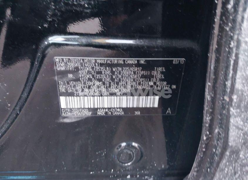 Photo 9 of 2013 Toyota Rav4 XLE (VIN 2T3RFREV9DW021381)