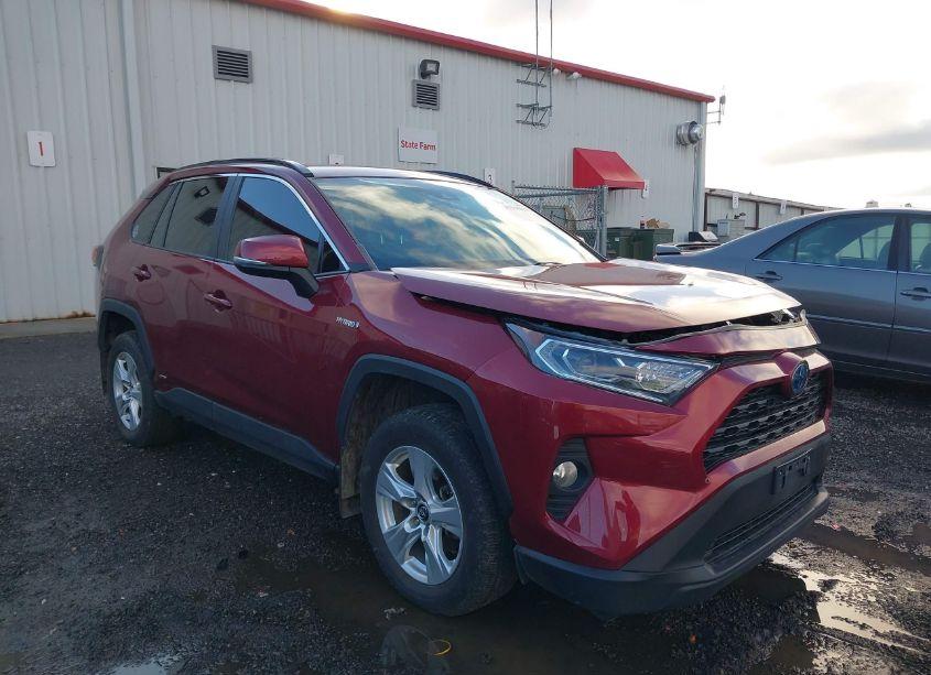 2019 Toyota Rav4 HYBRID XLE (VIN 2T3RWRFV1KW012119) main photo