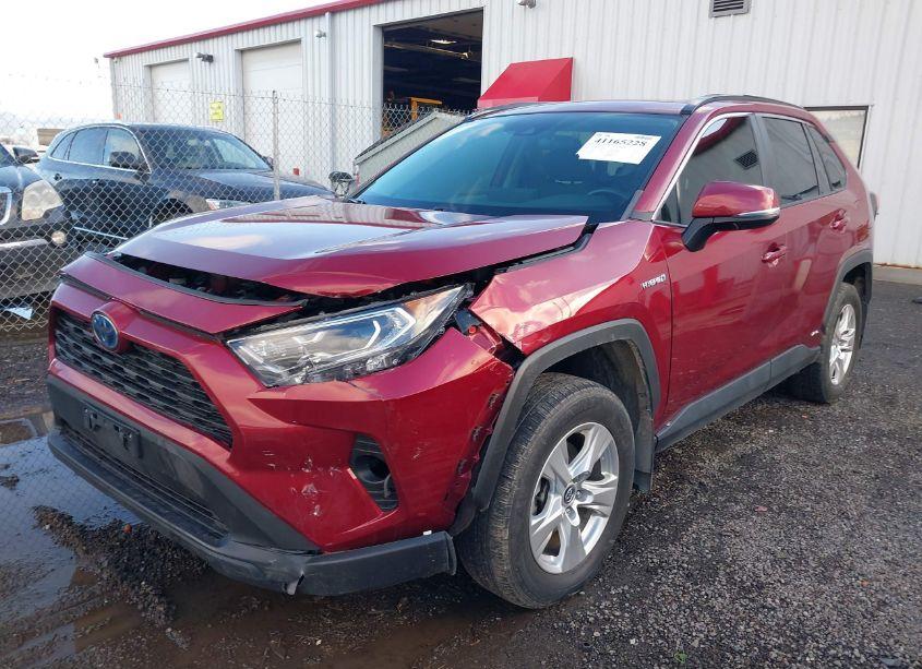 Photo 2 of 2019 Toyota Rav4 HYBRID XLE (VIN 2T3RWRFV1KW012119)