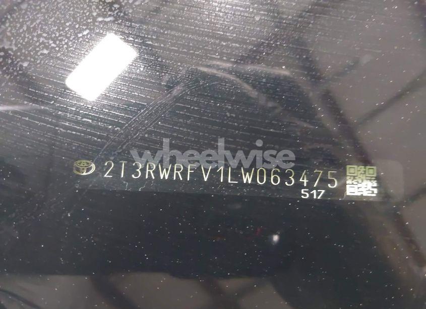 Photo 17 of 2020 Toyota Rav4 HYBRID XLE (VIN 2T3RWRFV1LW063475)