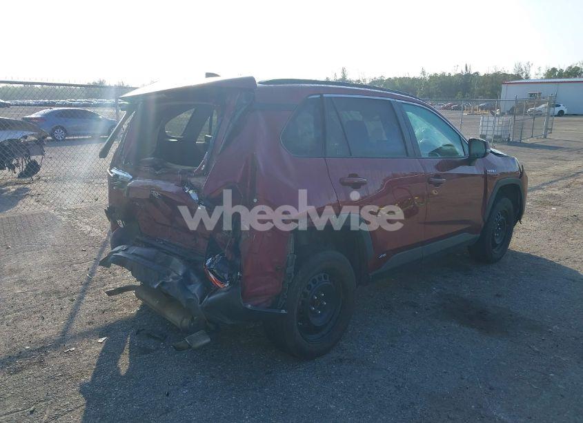 Photo 4 of 2020 Toyota Rav4 HYBRID XLE (VIN 2T3RWRFV1LW073648)