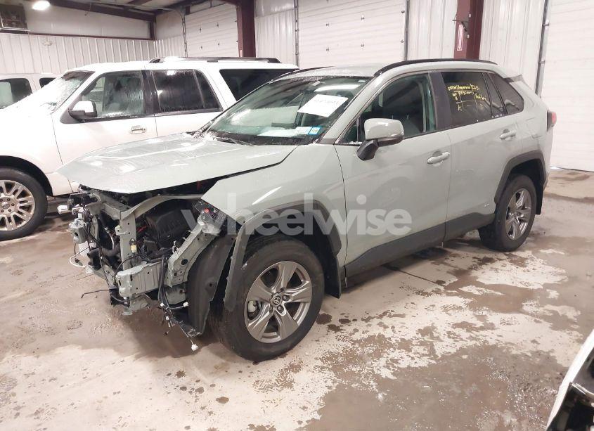 Photo 2 of 2023 Toyota Rav4 HYBRID XLE (VIN 2T3RWRFV1PW184237)