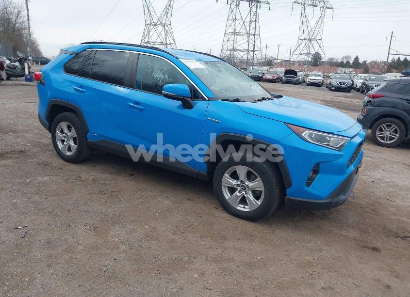 2020 Toyota Rav4 HYBRID XLE (VIN 2T3RWRFV2LW077305) main photo