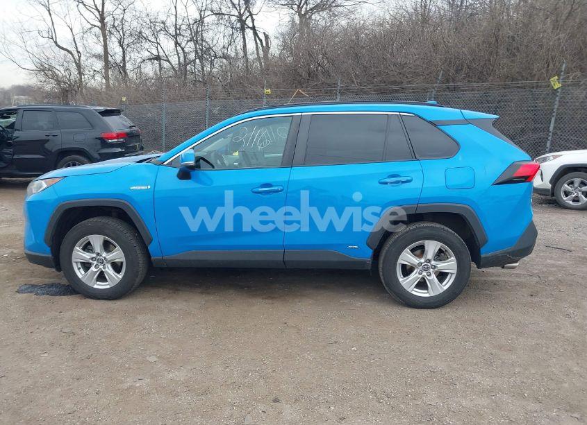 Photo 15 of 2020 Toyota Rav4 HYBRID XLE (VIN 2T3RWRFV2LW077305)