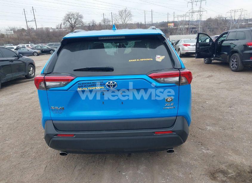 Photo 17 of 2020 Toyota Rav4 HYBRID XLE (VIN 2T3RWRFV2LW077305)