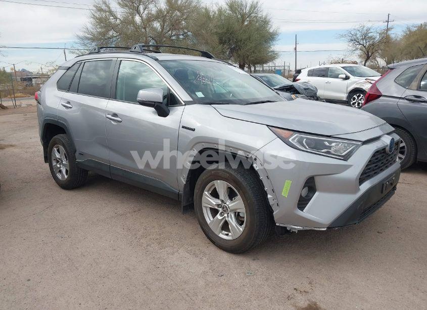 2021 Toyota Rav4 HYBRID XLE (VIN 2T3RWRFV2MW115102) main photo