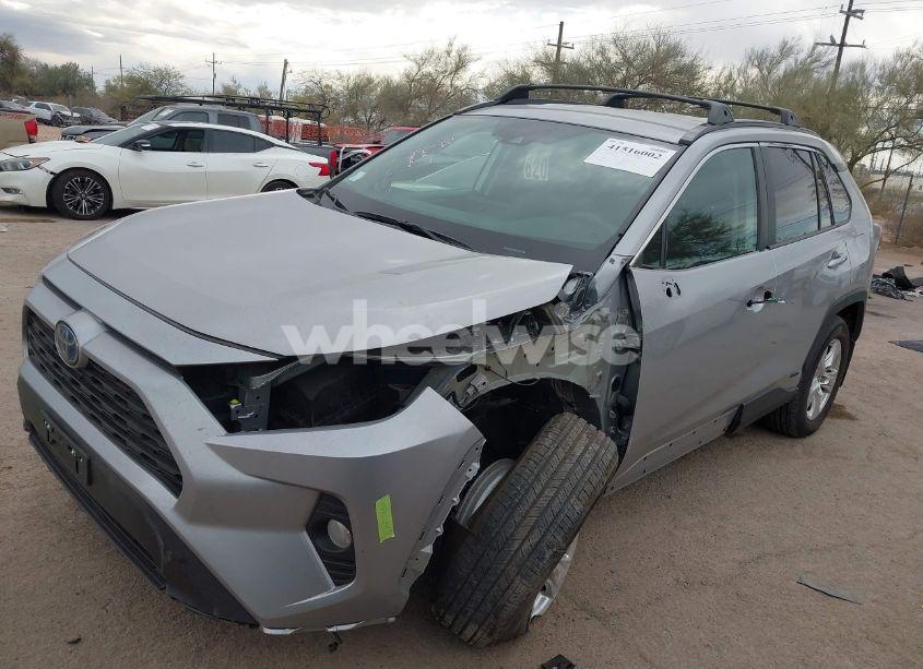 Photo 6 of 2021 Toyota Rav4 HYBRID XLE (VIN 2T3RWRFV2MW115102)