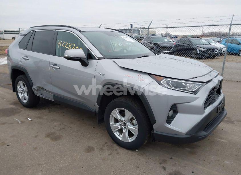 2020 Toyota Rav4 HYBRID XLE (VIN 2T3RWRFV6LW093409) main photo