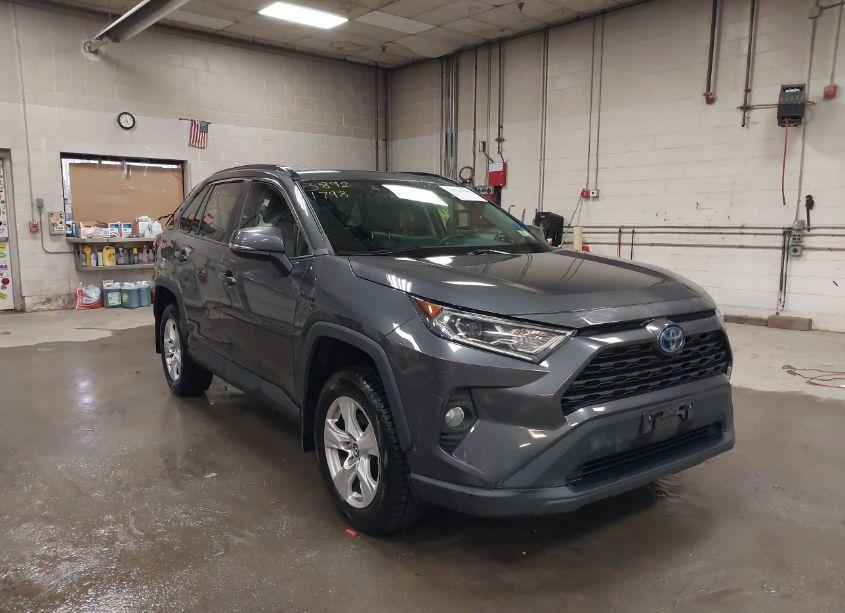 2019 Toyota Rav4 HYBRID XLE (VIN 2T3RWRFV8KW029810) main photo