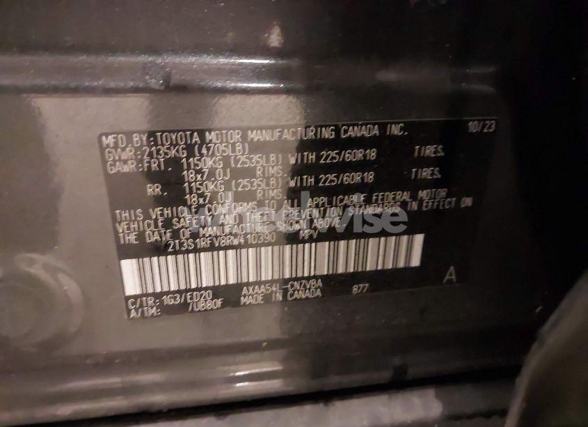 Photo 9 of 2024 Toyota Rav4 TRD OFF ROAD (VIN 2T3S1RFV8RW410390)