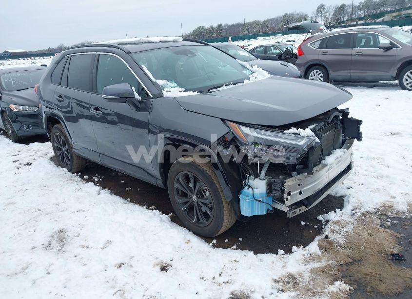 2022 Toyota Rav4 HYBRID SE (VIN 2T3T6RFV9NW031740) main photo