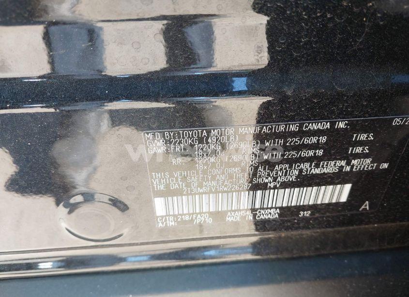 Photo 9 of 2024 Toyota Rav4 HYBRID WOODLAND EDITION (VIN 2T3UWRFV1RW226287)