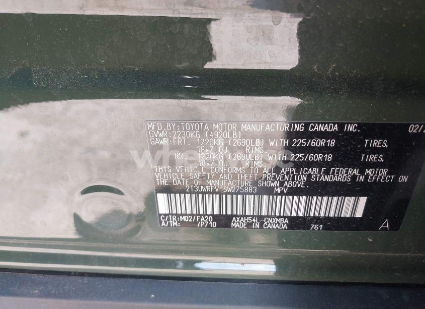 Photo 9 of 2025 Toyota Rav4 HYBRID WOODLAND EDITION (VIN 2T3UWRFV1SW275883)