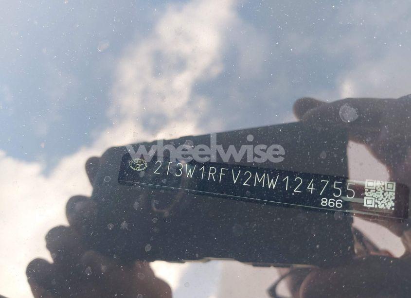 Photo 9 of 2021 Toyota Rav4 XLE (VIN 2T3W1RFV2MW124755)