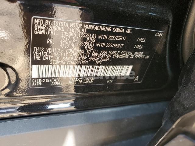 2024 TOYOTA RAV4 XLE (VIN 2T3W1RFV2RC264653) main photo