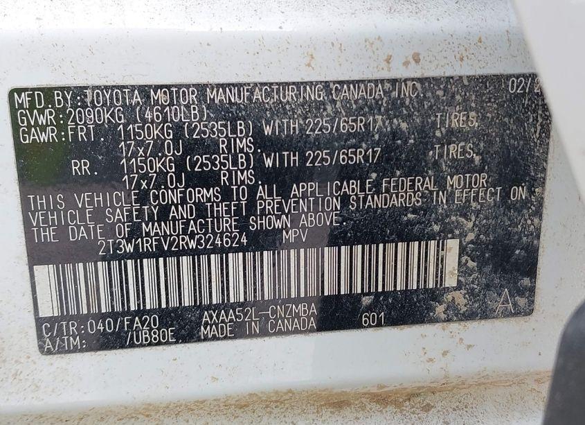 Photo 9 of 2024 Toyota Rav4 XLE (VIN 2T3W1RFV2RW324624)