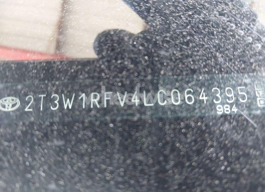 Photo 9 of 2020 Toyota Rav4 XLE (VIN 2T3W1RFV4LC064395)