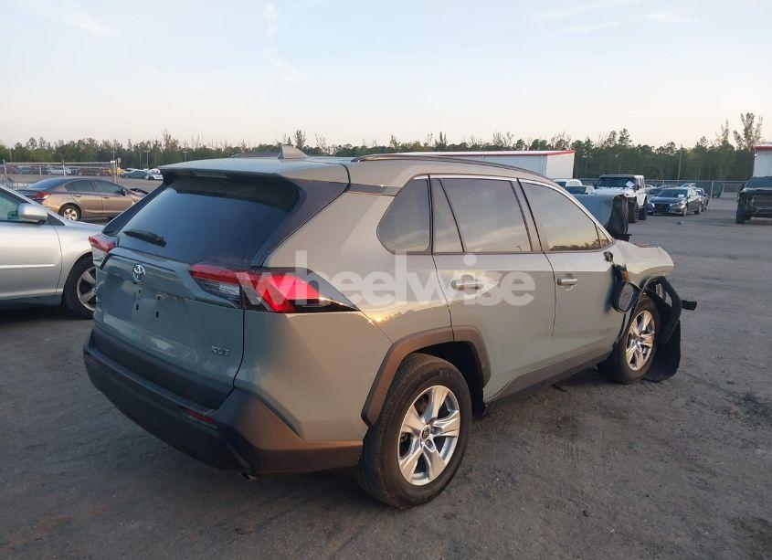 Photo 4 of 2021 Toyota Rav4 XLE (VIN 2T3W1RFV9MW166274)