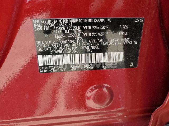 Photo 6 of 2018 TOYOTA RAV4 ADVENTURE (VIN 2T3WFREV2JW450439)