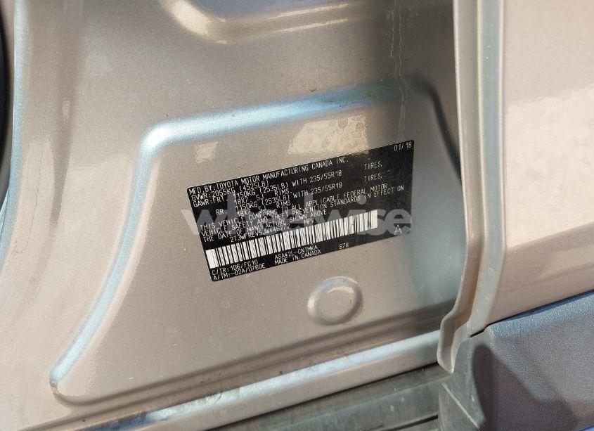 Photo 9 of 2018 Toyota Rav4 ADVENTURE (VIN 2T3WFREV5JW446272)