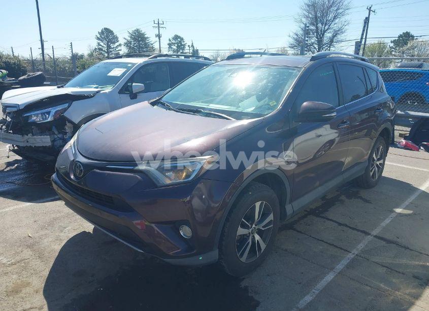 Photo 2 of 2017 Toyota Rav4 XLE (VIN 2T3WFREV8HW393948)