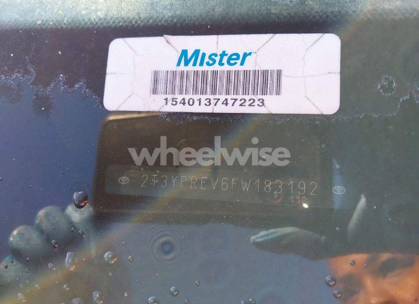 Photo 9 of 2015 Toyota Rav4 LIMITED (VIN 2T3YFREV6FW183192)