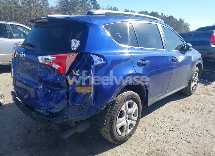 Photo 4 of 2015 Toyota Rav4 LE (VIN 2T3ZFREV7FW159312)