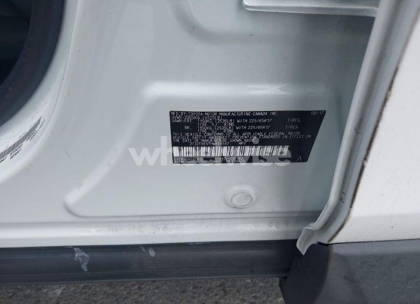 Photo 9 of 2017 Toyota Rav4 LE (VIN 2T3ZFREV7HW404547)