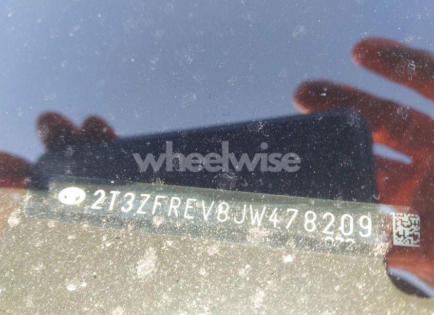 Photo 9 of 2018 Toyota Rav4 LE (VIN 2T3ZFREV8JW478209)