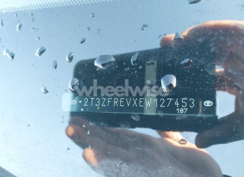 Photo 9 of 2014 Toyota Rav4 LE (VIN 2T3ZFREVXEW127453)