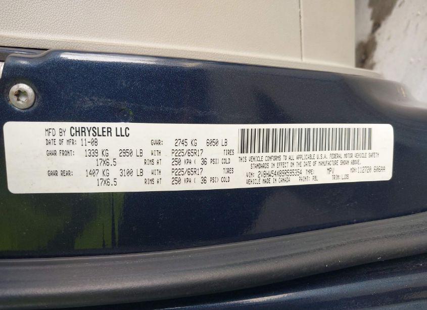 Photo 9 of 2009 Volkswagen Routan SEL (VIN 2V8HW54X89R595354)