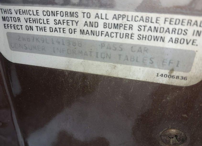 Photo 9 of 1979 Pontiac Trans AM (VIN 2W87K9L141388)