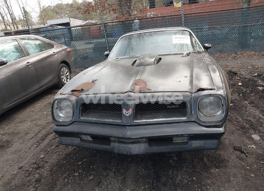 Photo 12 of 1976 Pontiac Trans AM (VIN 2W87Z6N590555)