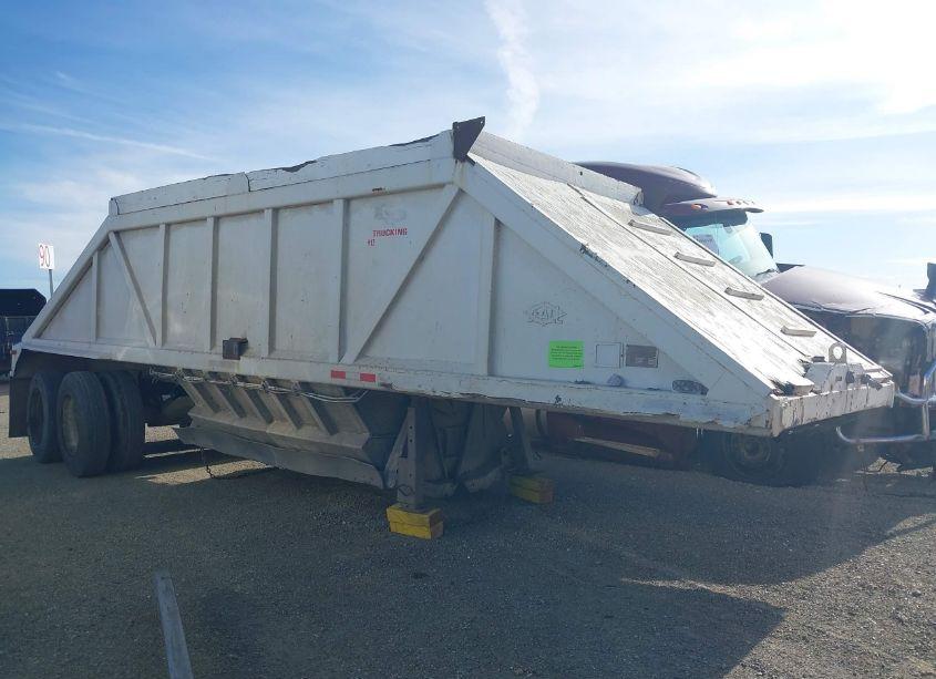 1967 Beall Trans-liner BOTTOM HOPPER DUMP TRAILER (VIN 3249C67) main photo